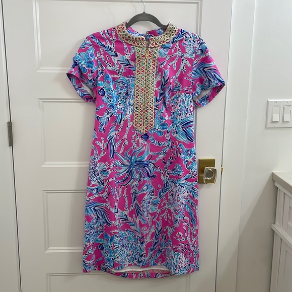 Lilly Pulitzer Dresses & Skirts - Lilly Pulitzer Adrena stretch shift dress, NWT, size 12